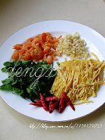 蒜茸粉丝菠菜的做法(清淡凉拌菜)